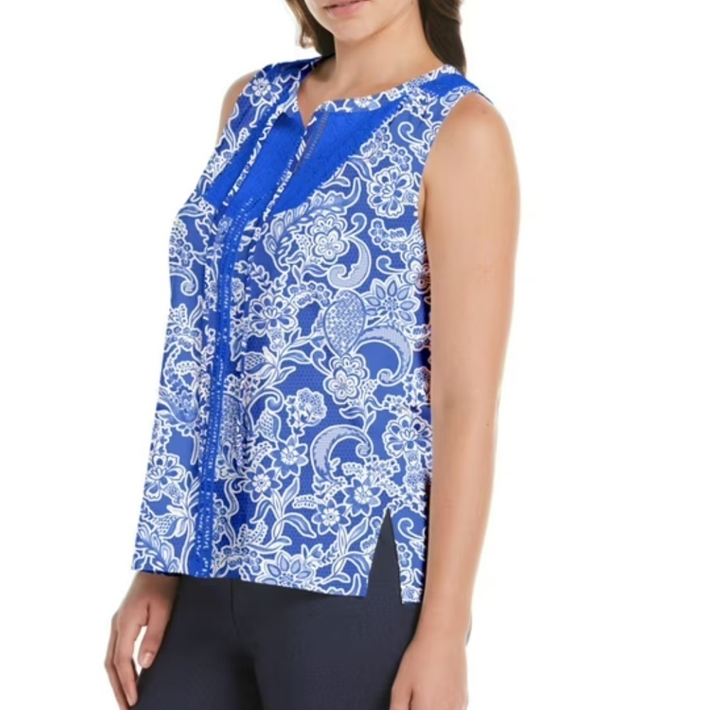 Rafaella - Women's Sleeveless Top. Size Medium. NWT.